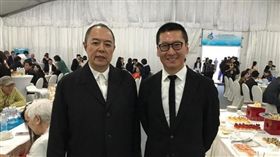 周杰,還珠格格,爾康,皇阿瑪,張鐵林,林心如,舌吻
（圖／翻攝自周杰微博）