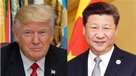 美國總統川普、中國大陸國家主席習近平。（圖／翻攝維基百科）