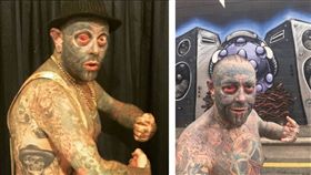 澳洲48歲男子霍頓全身近90%都刺青,連生殖器、眼球刺滿（Tattboy Holden）（圖／翻攝自tattboyholden IG）