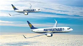 瑞恩航空是歐洲最大的廉價航空公司。（圖／翻攝臉書Ryanair）