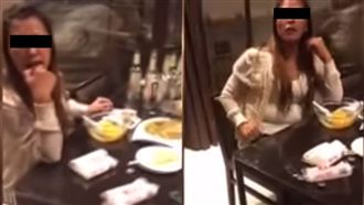 女吃霸王餐還囂張　逼男店員跟她回家