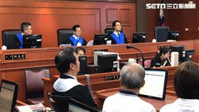 蘇炳坤聲請再審，高院合議庭公開宣示裁定結果。記者潘千詩攝影