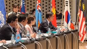 立法院長蘇嘉全今（19）日率領中華民國國會代表團參加「亞洲太平洋國會議員聯合會（APPU）第47屆年會暨第81屆理事會　圖／立法院提供