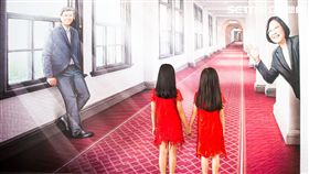 《紅衣小女孩2》進總統府遊玩/威視提供