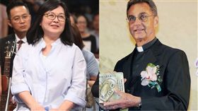 崔苔菁,丁松筠 合成圖/中央社