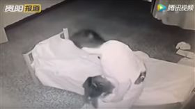 中國大陸,鬼屋,害怕,工作人員(圖/ https://www.youtube.com/watch?v=Edlg1-Pe3rI)