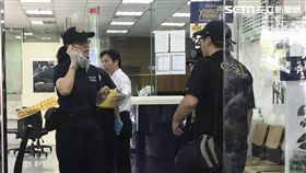 台北市瑞興銀行搶案現場（楊忠翰攝）