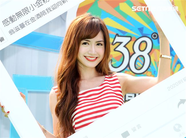 翁姿蔓化身調酒師，教你輕鬆調出高粱酒特調。（記者邱榮吉/攝影）（開車不喝酒）