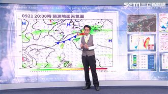 日夜溫差達10度　越往東南部雨越大