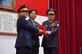 新卸任警政署長交接典禮
