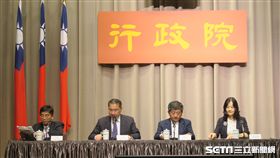 行政院會會後記者會。（記者盧素梅攝）