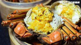 大閘蟹。（圖／君品酒店提供）
