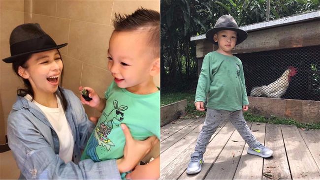 生日最甜告白！徐若瑄2歲兒：我愛妳