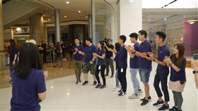 葉立斌攝　蘋果直營店　Apple Store Apple Pay　iPhone 8