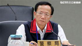 警察局長陳嘉昌首次現身市府開治安會報，柯缺席、副市長陳景峻代主持 北市府提供