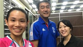 戴資穎返台接受治療。（圖／翻攝自戴資穎臉書）