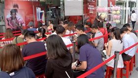 蘋果,iPhone8,開賣,排隊,人潮