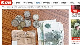 英國,薪水,英鎊（圖／翻攝自太陽報）
https://www.thescottishsun.co.uk/news/1596780/oap-pay-packet-pounds-shillings-ninepence-62-years-greenock/