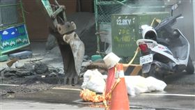 逢甲商圈瓦斯漏氣（圖／翻攝畫面）