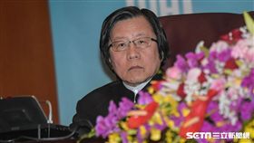 陳水扁競選總部總幹事邱義仁出席總統直選與民主台灣學術研討會 圖／記者林敬旻攝