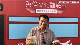 華航董事長何煖軒。（圖／記者簡佑庭攝）