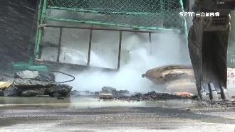 逢甲商圈瓦斯外洩　管線深度不符規定