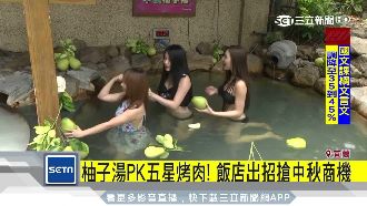 柚子湯PK五星烤肉！飯店出招搶商機