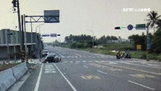 騎重機去烤肉　軍人遭左轉車撞飛身亡