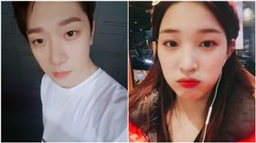 ▲敏煥透過經紀公司承認與律喜戀愛ing。（合成圖／翻攝自Instagram）