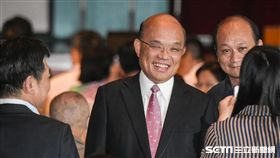 民進黨全代會，前行政院長蘇貞昌 圖／記者林敬旻攝