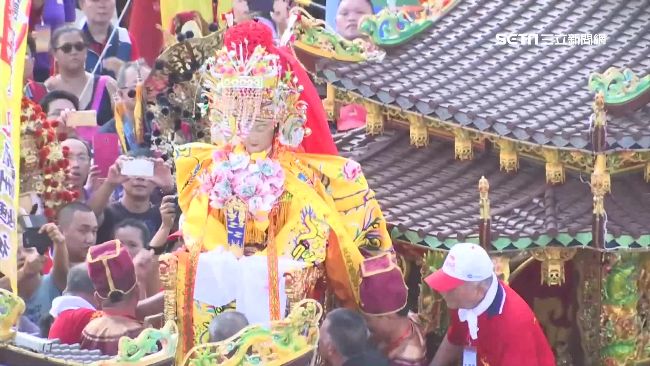 湄洲媽二度來台！顏清標包體育場較勁