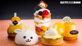 中秋節造型甜點。（圖／晶華酒店提供）