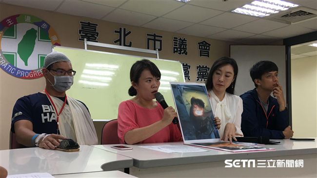 帶傷現身！張同學控統促黨組織犯罪