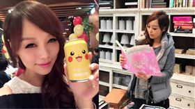 小蜜桃,朱安禹（合成圖／翻攝自小蜜桃臉書）