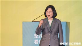 民進黨全代會，主席蔡英文主持會議 圖／記者林敬旻攝