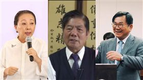 張花冠,陳明文,翁三雄 合成圖／翻攝自臉書、資料照