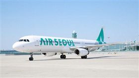 南韓廉價航空首爾航空。（圖／翻攝에어서울臉書）