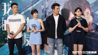 未來感爆棚！張軒睿隔空現身首映會