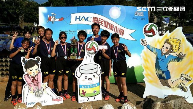 阿非的學妹超厲害　6人不換拿亞軍
