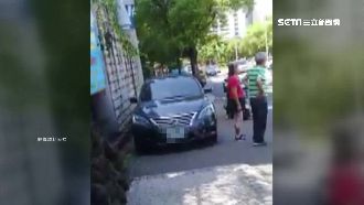 檢舉違停反被打臉！騎車上人行道惹議