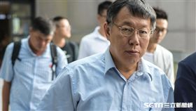 台北市長柯文哲接受三立新聞專訪 圖／記者林敬旻攝