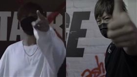 阿信與小豬疑結怨互叫囂，兩人互到對方潮店噴漆