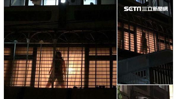 深夜女友掛窗台　網友驚嚇：會噴尿！