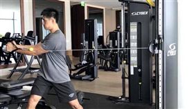 ▲陳偉殷在臉書PO出訓練相片。（圖／取自陳偉殷臉書）