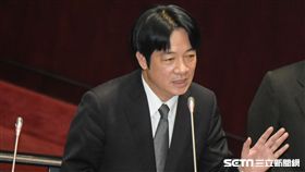 行政院長賴清德26日前往立法院進行施政報告，並接受備詢。 圖／記者林敬旻攝