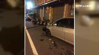 波及9車！駕駛失控衝撞後竟逃了