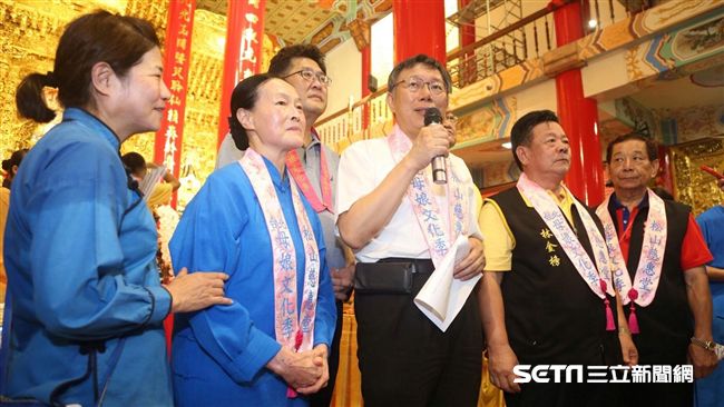另類統戰？柯接駕湄洲媽祖繞境