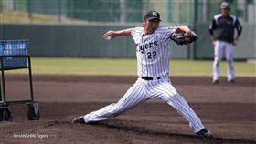 阪神虎隊藤川球兒（圖／翻攝自阪神虎粉絲團）