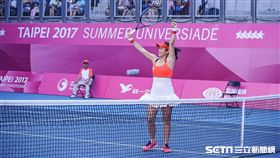 0828世大運網球女子團體中華隊詹詠然 圖／記者林敬旻攝