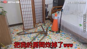 彷彿廢墟的房間